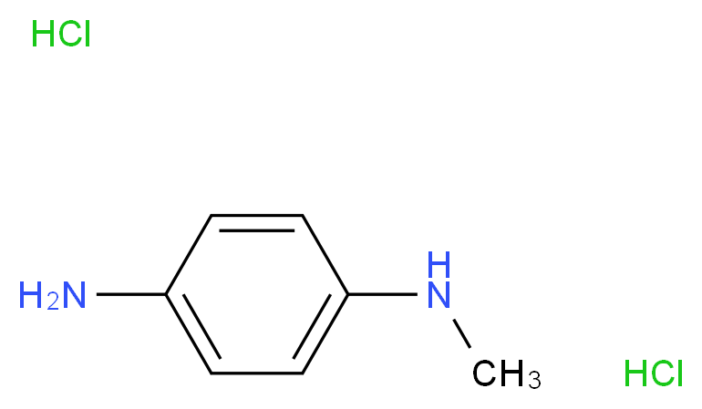 N1-Methylbenzene-1,4-diamine dihydrochloride_分子结构_CAS_5395-70-0)