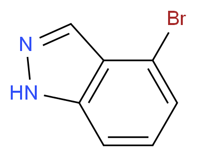 4-bromo-1H-indazole_分子结构_CAS_186407-74-9