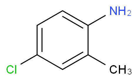 4-Chloro-2-methylaniline_分子结构_CAS_)