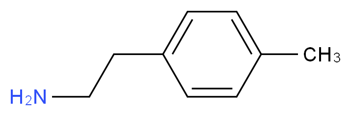 4-Methylphenethylamine_分子结构_CAS_3261-62-9)