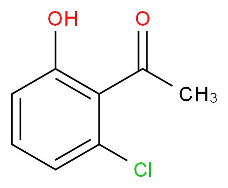 1-(2-Chloro-6-hydroxyphenyl)ethan-1-one_分子结构_CAS_)