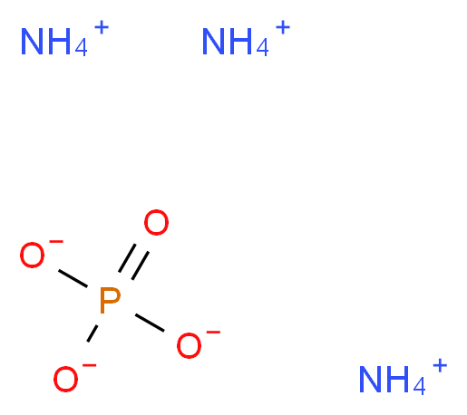 triammonium phosphate_分子结构_CAS_10361-65-6