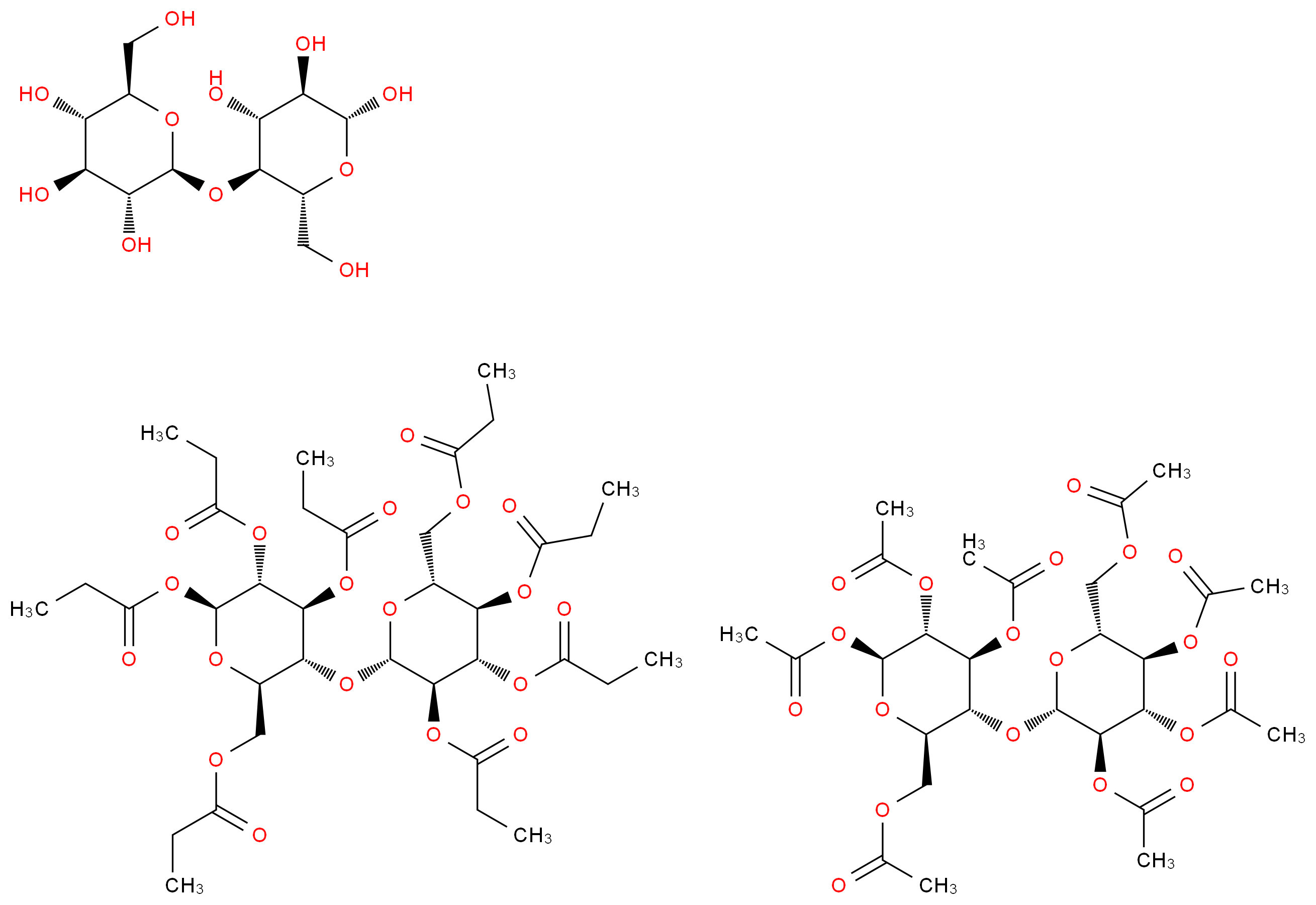 醋酸丙酸纤维素_分子结构_CAS_9004-39-1)