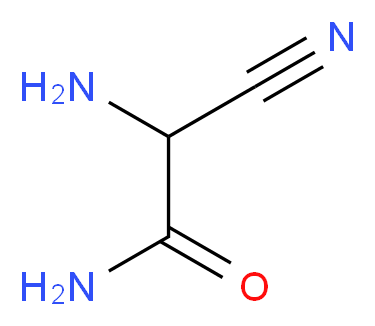 2-Amino-2-cyanoacetamide_分子结构_CAS_6719-21-7)