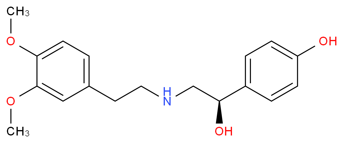 R(-)-Denopamine_分子结构_CAS_71771-90-9)