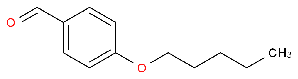 4-(Pentyloxy)benzaldehyde_分子结构_CAS_)