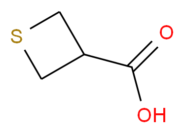 thietane-3-carboxylic acid_分子结构_CAS_765-55-9