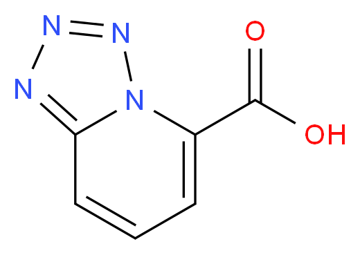 [1,2,3,4]tetrazolo[1,5-a]pyridine-5-carboxylic acid_分子结构_CAS_7477-12-5