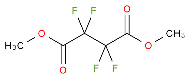 Dimethyl tetrafluorosuccinate_分子结构_CAS_356-36-5)