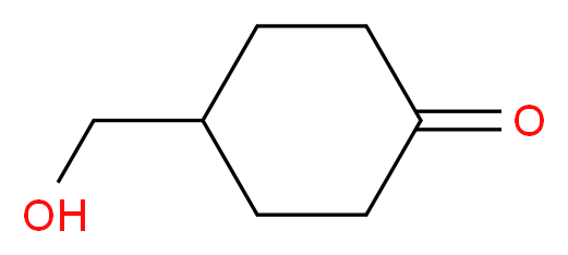 4-(Hydroxymethyl)cyclohexan-1-one 97%_分子结构_CAS_38580-68-6)
