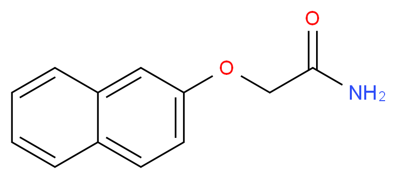 1-(2-Amino-2-oxoethoxy)naphthalene_分子结构_CAS_35368-77-5)