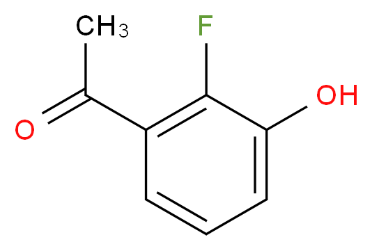 1-(2-fluoro-3-hydroxyphenyl)ethanone_分子结构_CAS_1191999-09-3)