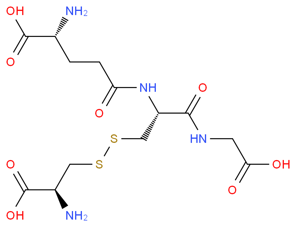 L-Cysteine-glutathione disulphide_分子结构_CAS_13081-14-6)