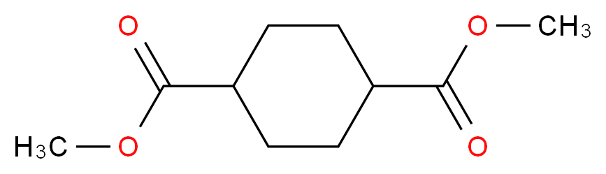1,4-dimethyl cyclohexane-1,4-dicarboxylate_分子结构_CAS_94-60-0