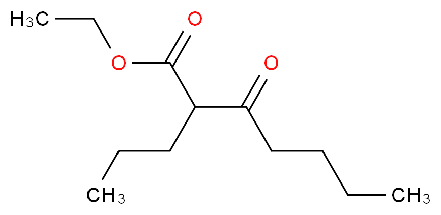 ethyl 3-oxo-2-propylheptanoate_分子结构_CAS_96610-56-9