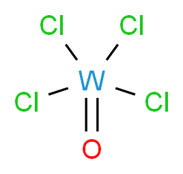 Tungsten(VI) oxytetrachloride_分子结构_CAS_13520-78-0)