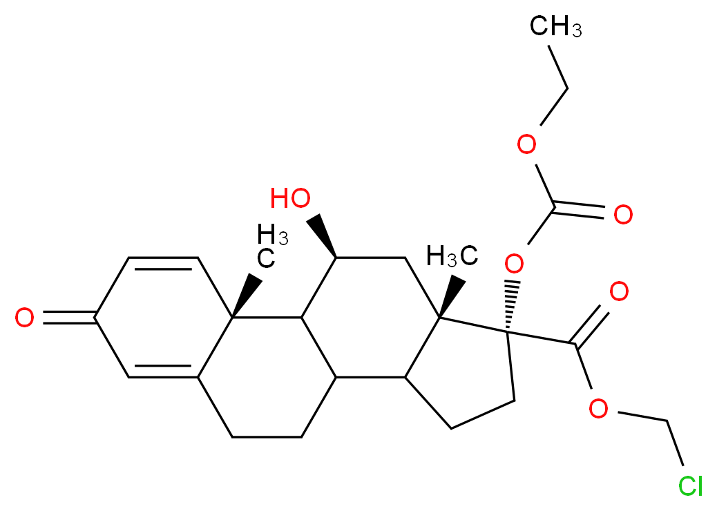 Loteprednol Etabonate_分子结构_CAS_82034-46-6)