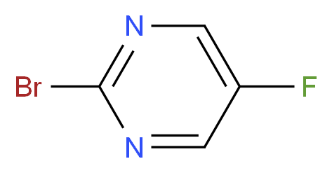 2-Bromo-5-fluoropyrimidine_分子结构_CAS_947533-45-1)