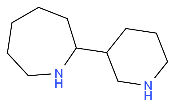 2-(piperidin-3-yl)azepane_分子结构_CAS_912771-29-0