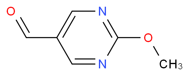 2-Methoxy-pyrimidine-5-carbaldehyde_分子结构_CAS_90905-32-1)