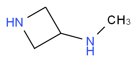 N-Methylazetidin-3-amine_分子结构_CAS_247069-31-4)