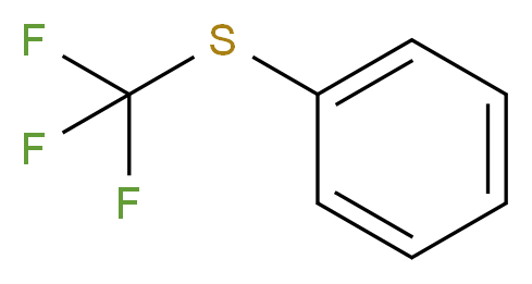 苯基三氟甲基硫醚_分子结构_CAS_456-56-4)