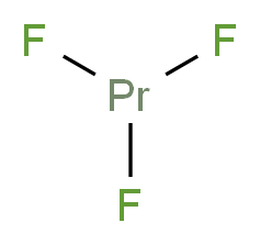 trifluoropraseodymium_分子结构_CAS_13709-46-1