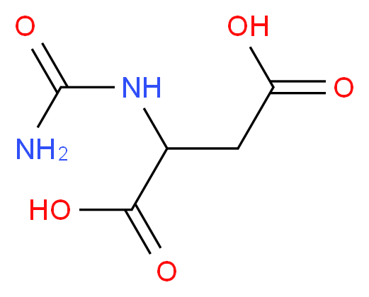 Carbamoyl aspartic acid_分子结构_CAS_923-37-5)