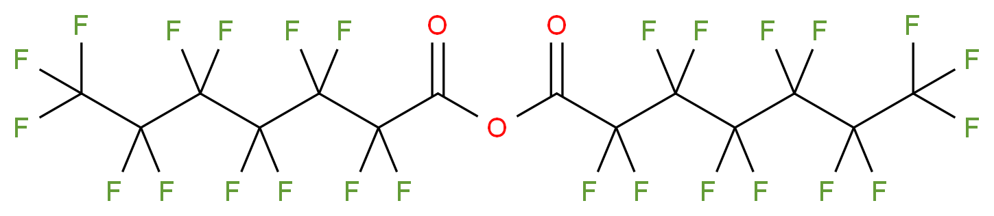 Perfluoroheptanoic anhydride_分子结构_CAS_78225-99-7)