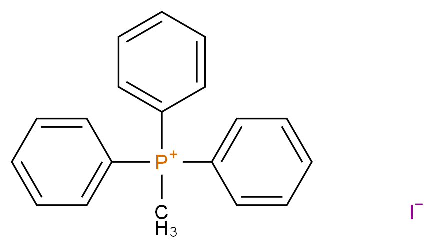 methyl(triphenyl)phosphonium iodide_分子结构_CAS_2065-66-9)