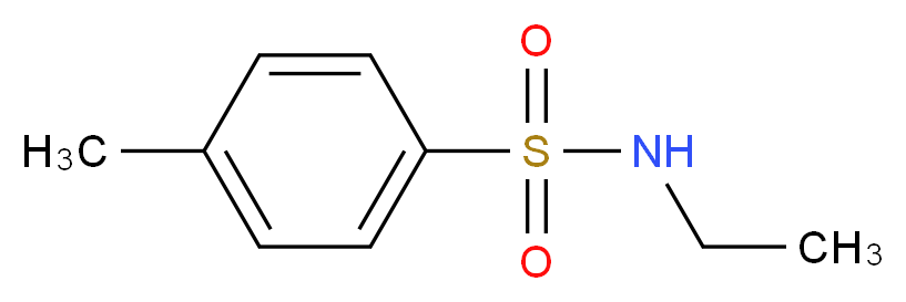 N-乙基对甲苯磺酰胺_分子结构_CAS_80-39-7)