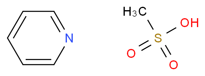 Pyridine methanesulfonate_分子结构_CAS_39879-60-2)