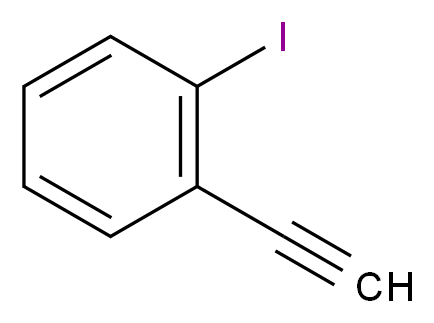 1-ethynyl-2-iodobenzene_分子结构_CAS_766-50-7