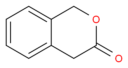 3,4-dihydro-1H-2-benzopyran-3-one_分子结构_CAS_4385-35-7