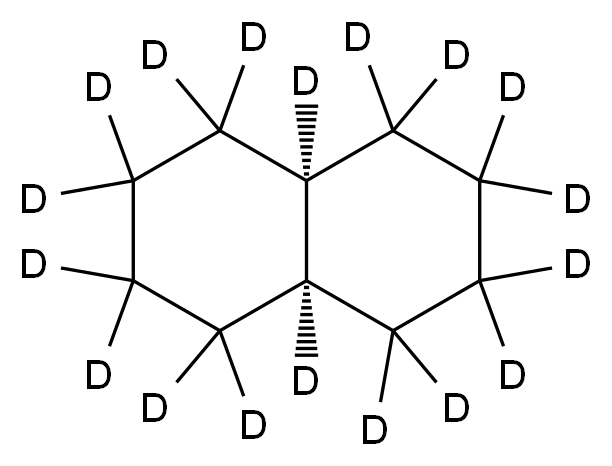 (4ar,8ar)-decahydro(<sup>2</sup>H<sub>1</sub><sub>8</sub>)naphthalene_分子结构_CAS_80997-90-6