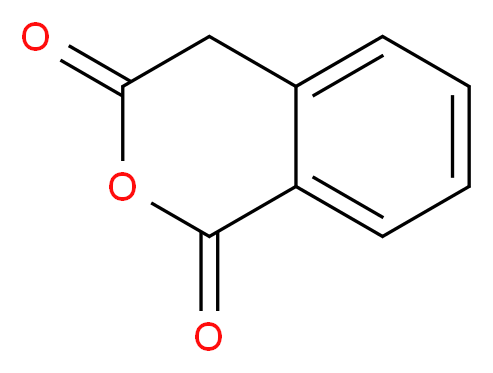 HOMOPHTHALIC ANHYDRIDE_分子结构_CAS_703-59-3)