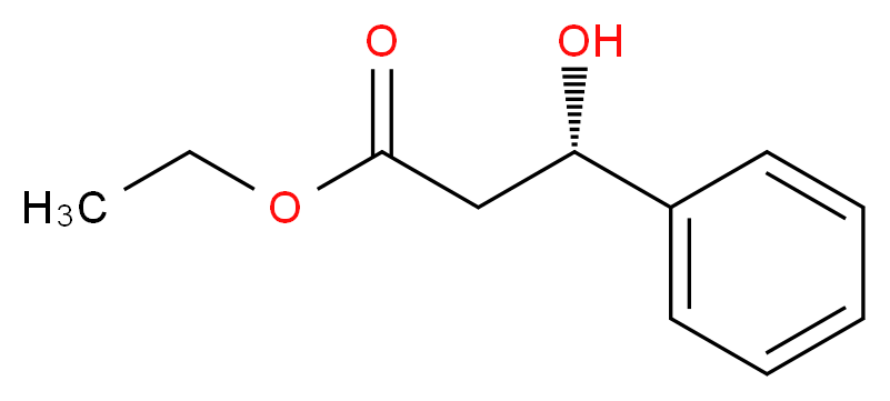 ethyl (3S)-3-hydroxy-3-phenylpropanoate_分子结构_CAS_33401-74-0