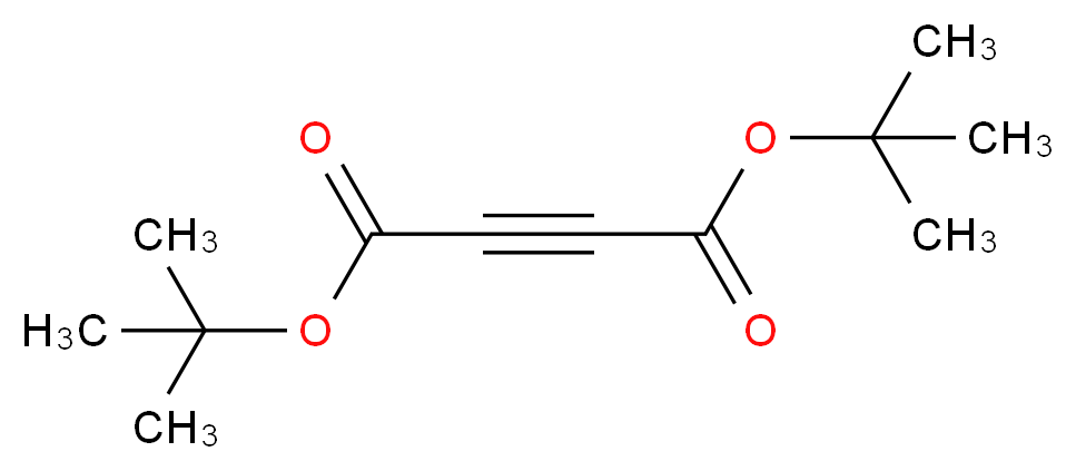 1,4-di-tert-butyl but-2-ynedioate_分子结构_CAS_66086-33-7