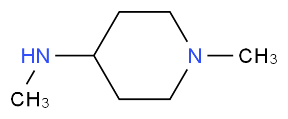 1-Methyl-4-(methylamino)piperidine_分子结构_CAS_73579-08-5)