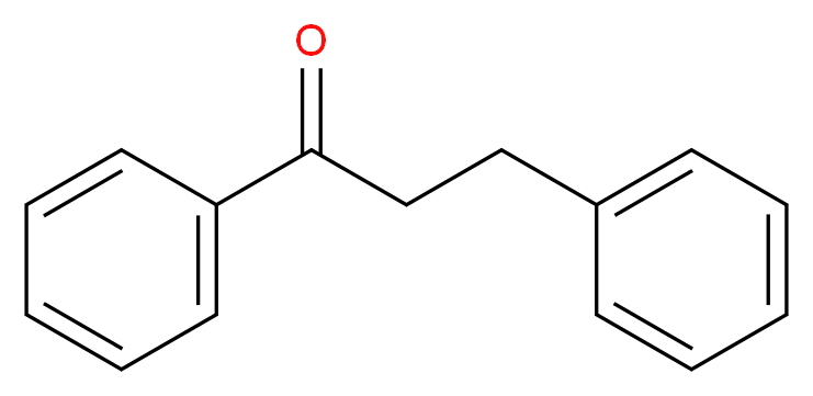 1,3-diphenylpropan-1-one_分子结构_CAS_1083-30-3