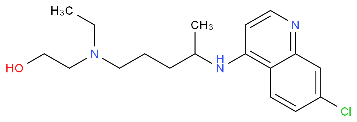 Hydroxychloroquine_分子结构_CAS_118-42-3)