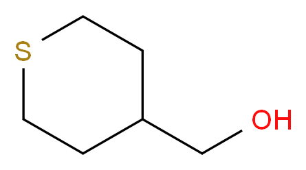 4-(Hydroxymethyl)tetrahydro-2H-thiopyran_分子结构_CAS_100277-27-8)