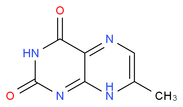 7-Methyl Lumazine_分子结构_CAS_13401-38-2)