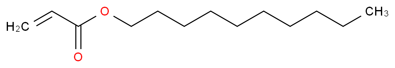 decyl acrylate_分子结构_CAS_)