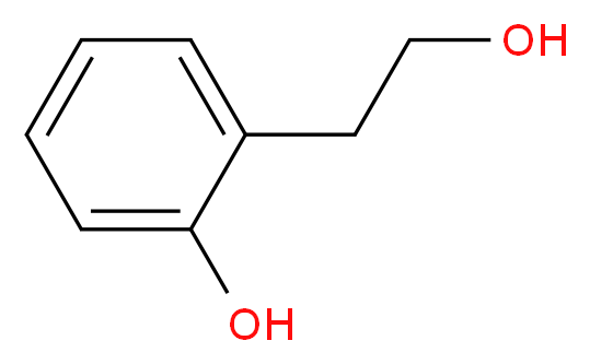 2-(2-Hydroxyethyl)phenol_分子结构_CAS_7768-28-7)