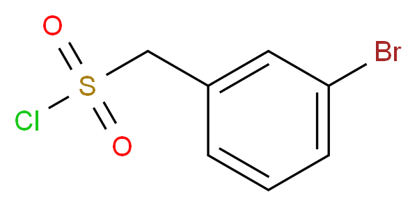 3-Bromobenzylsulphonyl chloride 97%_分子结构_CAS_58236-74-1)
