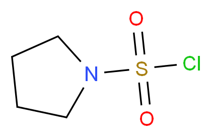 pyrrolidine-1-sulfonyl chloride_分子结构_CAS_1689-02-7