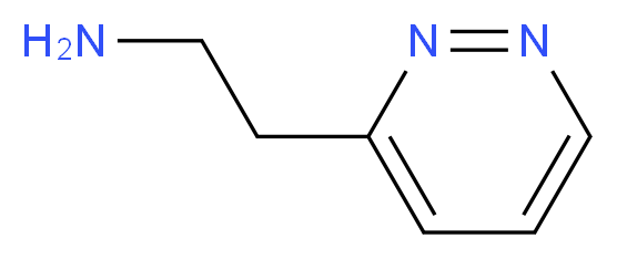 2-(PYRIDAZIN-3-YL)ETHAN-1-AMINE_分子结构_CAS_114779-91-8)