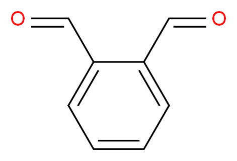 Benzene-1,2-dicarboxaldehyde_分子结构_CAS_643-79-8)