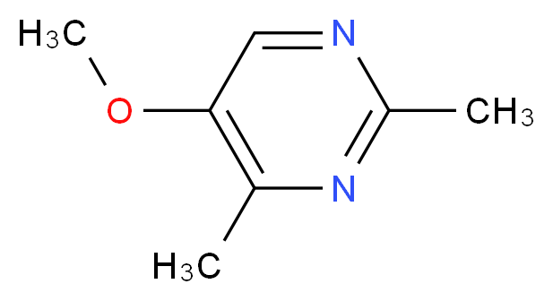 5-methoxy-2,4-dimethylpyrimidine_分子结构_CAS_1369766-72-2